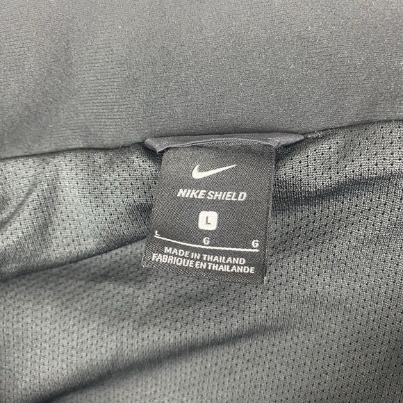 Nike Shield Orlando Pride Windbreaker Jacket Womens Large Black Hooded Full Zip - Picture 9 of 11